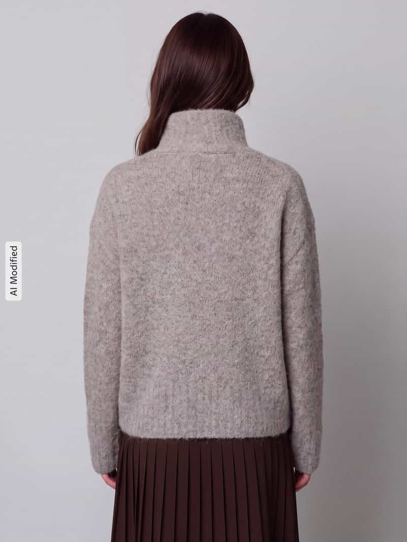 Selected relaxed fit coltrui van alpacamix