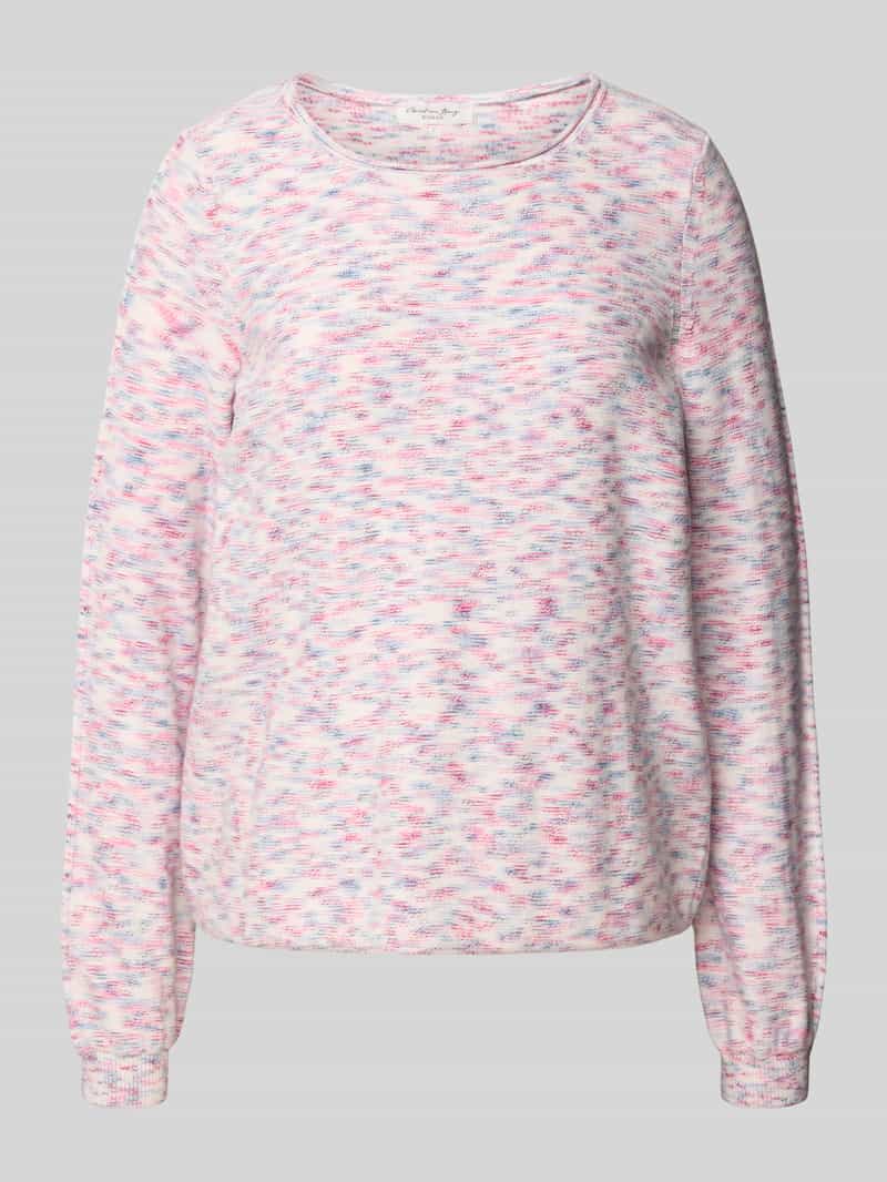 Christian Berg Woman Gebreide pullover met ronde hals