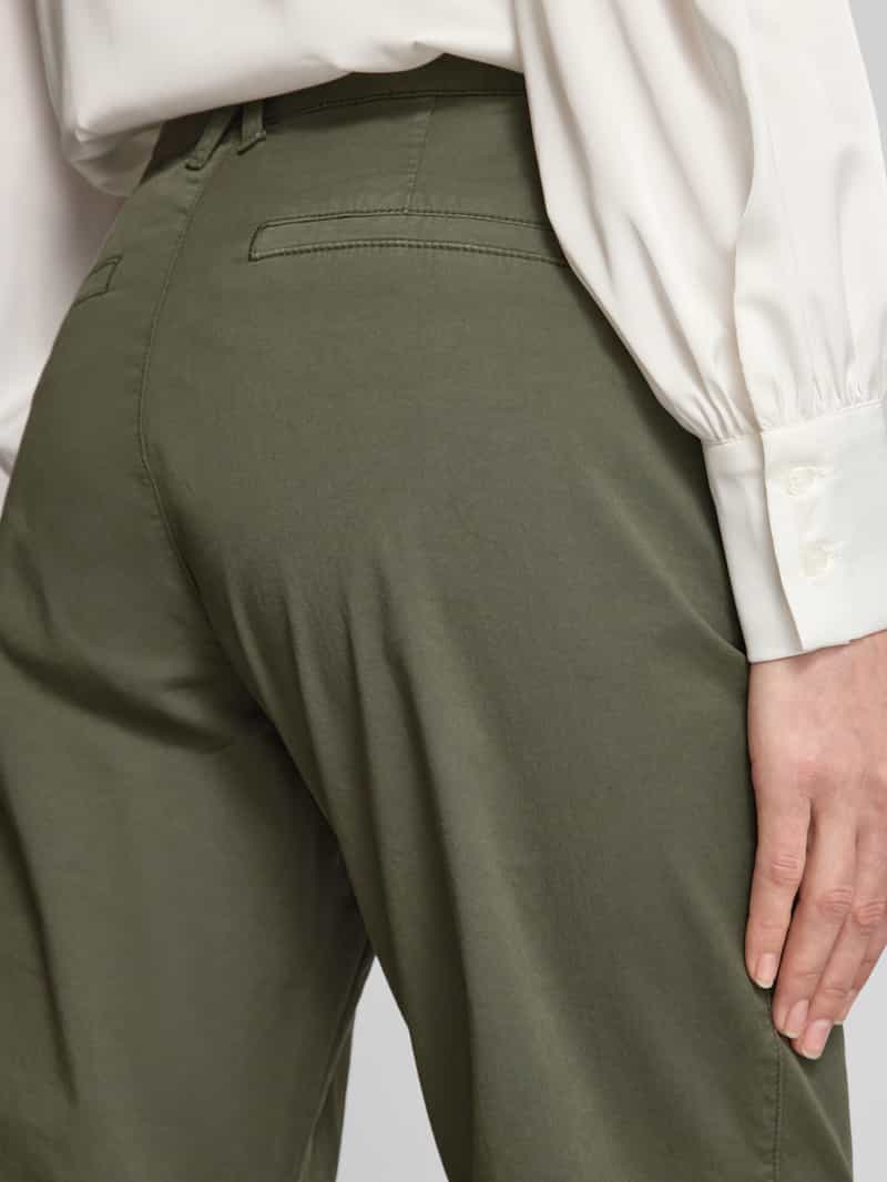 OPUS PANTS Straight leg broek met steekzakken model 'Lisana base'