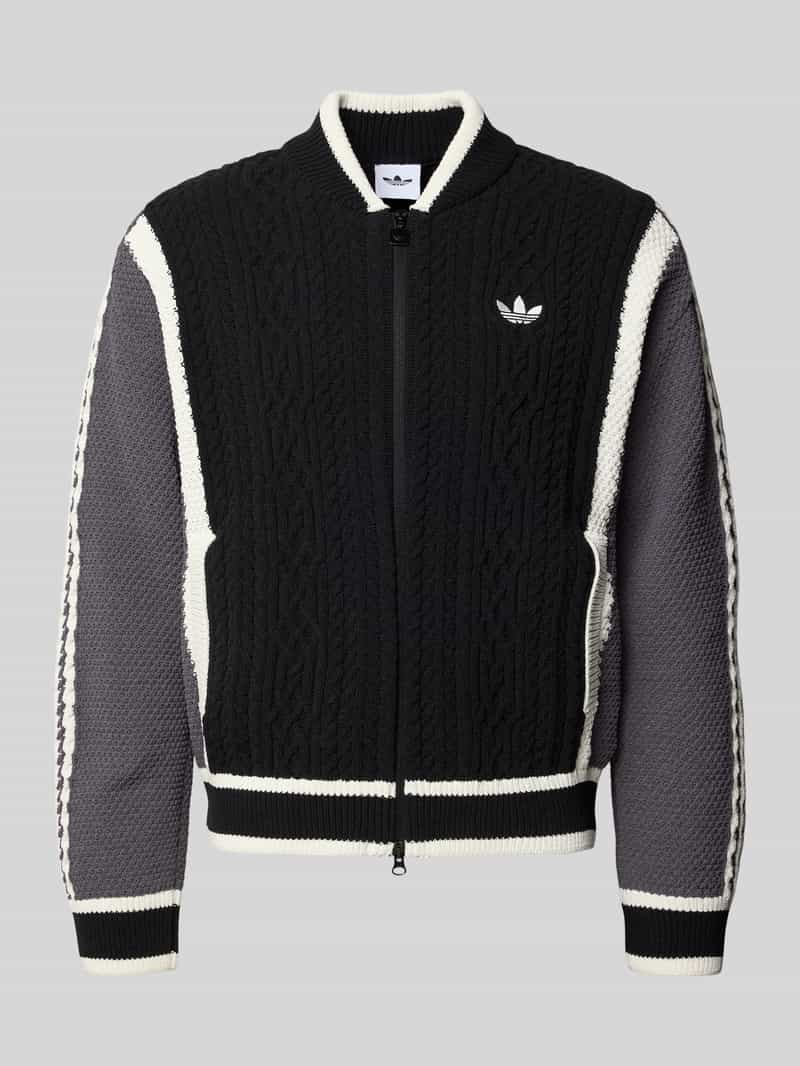 adidas Originals Gebreid jack met ritssluiting