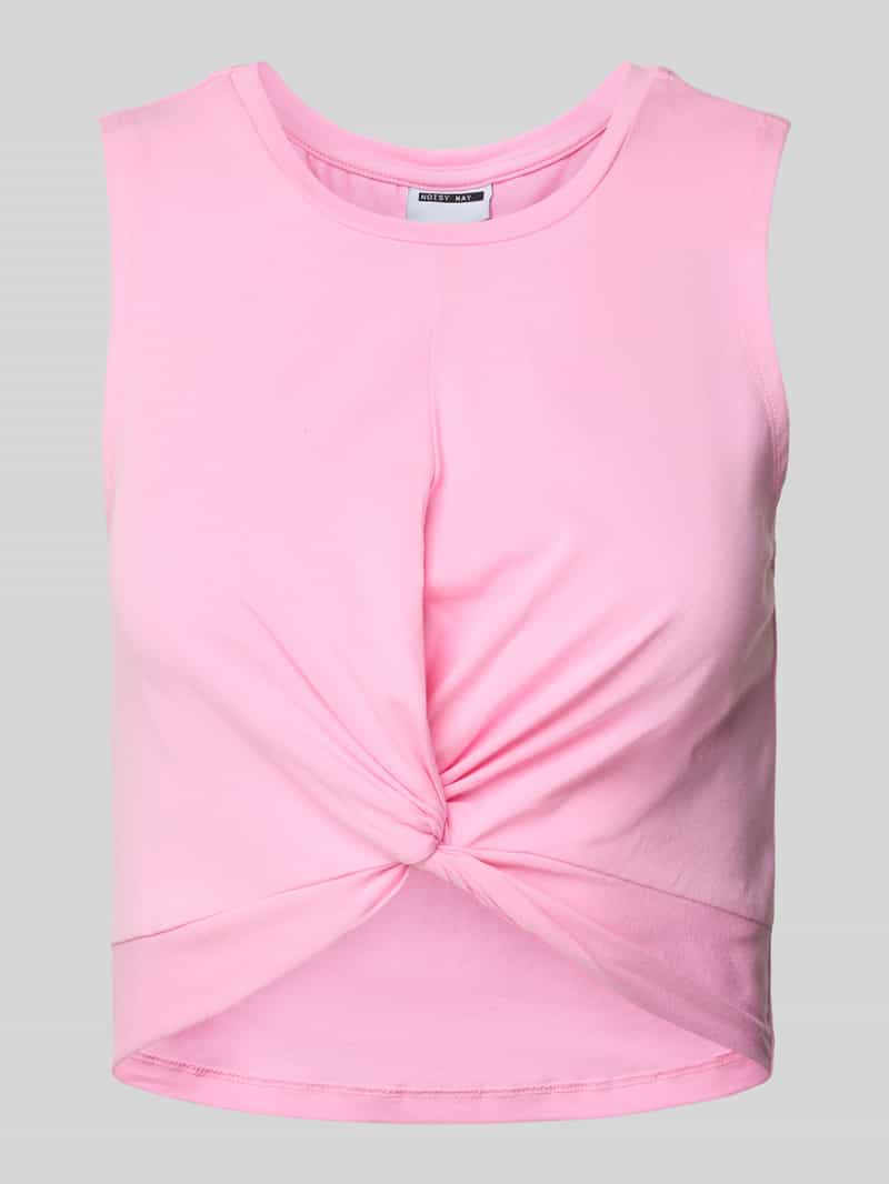 Noisy May Korte top met plooien model 'TWIGGI'