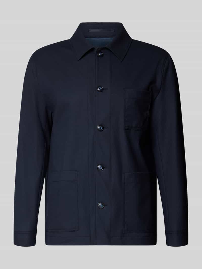 ROY ROBSON Regular fit overhemdjack met viscose