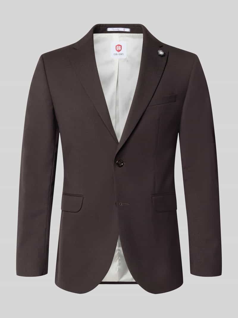 CG – CLUB of GENTS Slim fit colbert van scheerwol model 'Paul'