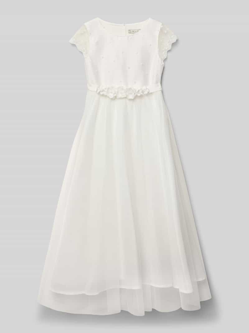 Maxi-jurk met ronde hals