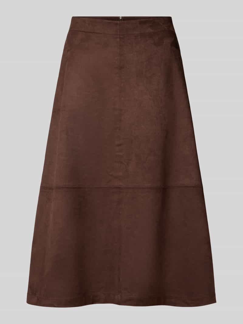 Milano italy Midirok in suède-look
