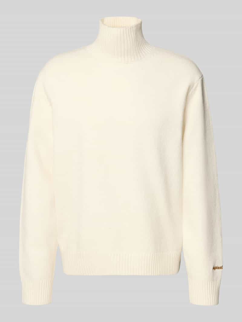 jack & jones Gebreide pullover met ribboorden model 'NORREBRO''