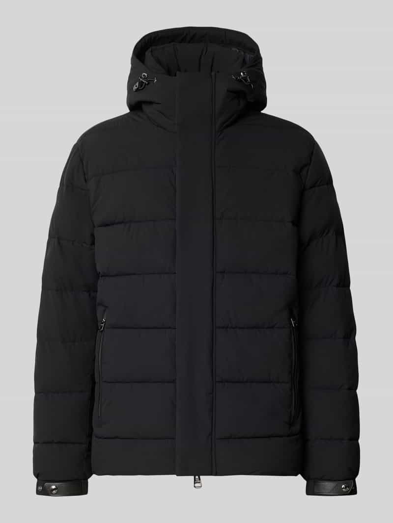 JOOP! COLLECTION Regular fit gewatteerd jack met labeldetail