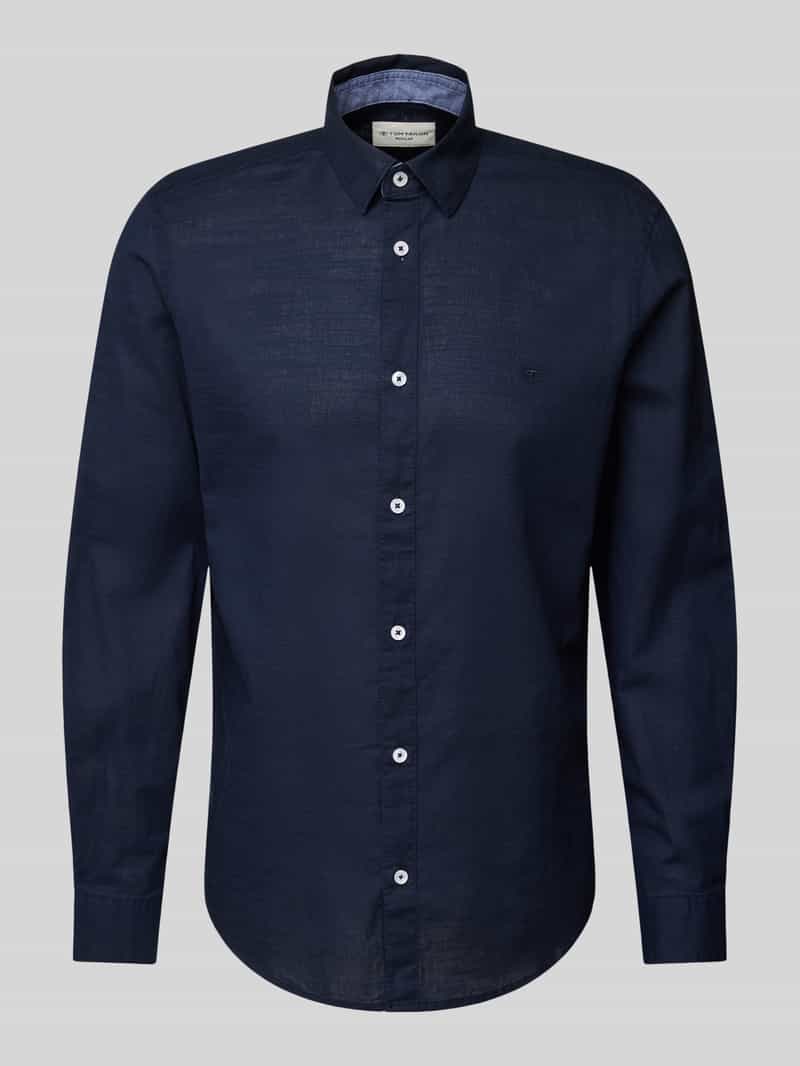 Tom Tailor Regular fit vrijetijdsoverhemd van chambray