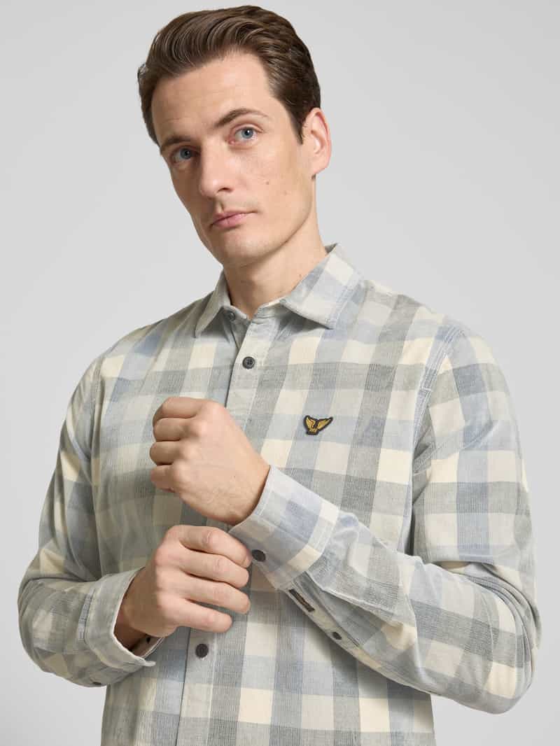 PME Legend Regular fit vrijetijdsoverhemd met