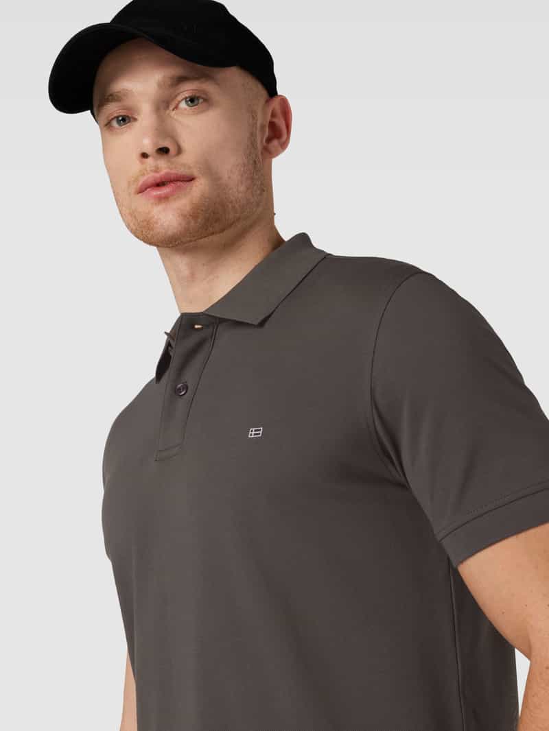 Christian Berg Men Slim fit poloshirt in effen design