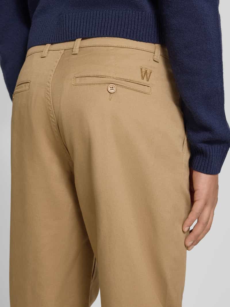 Wood Broek met achterzakken model 'Silas'