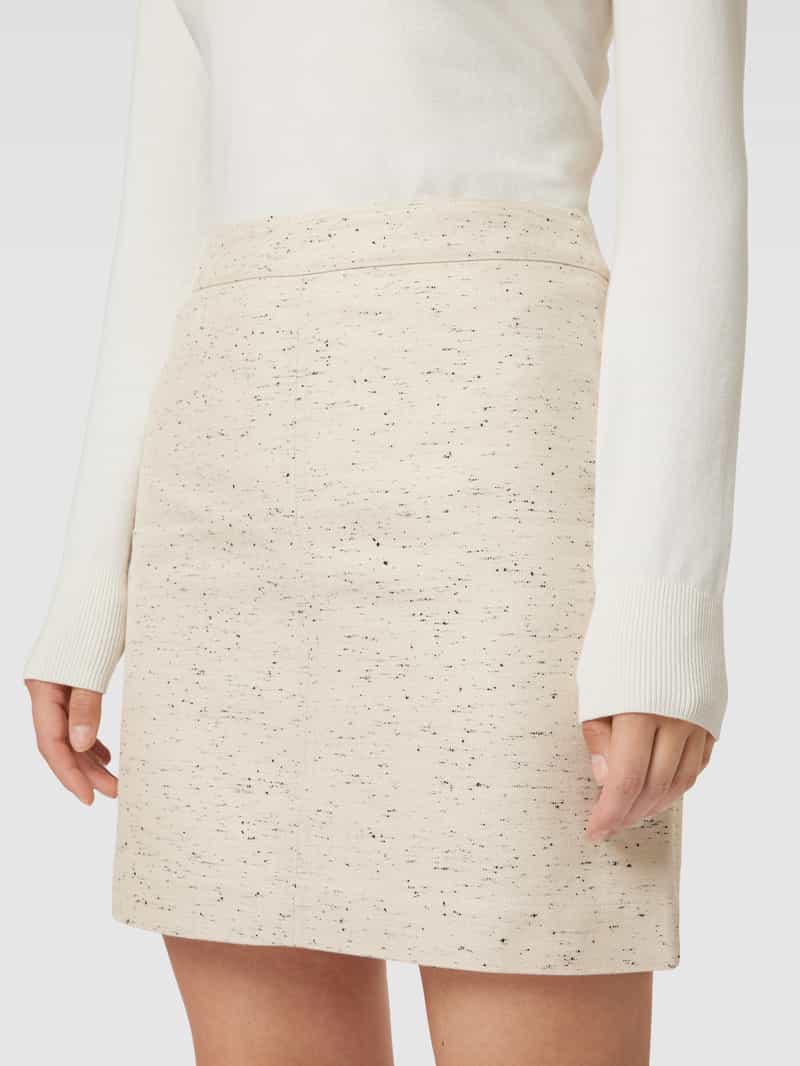 Soaked in Luxury Minirok met structuurmotief model 'Sus'