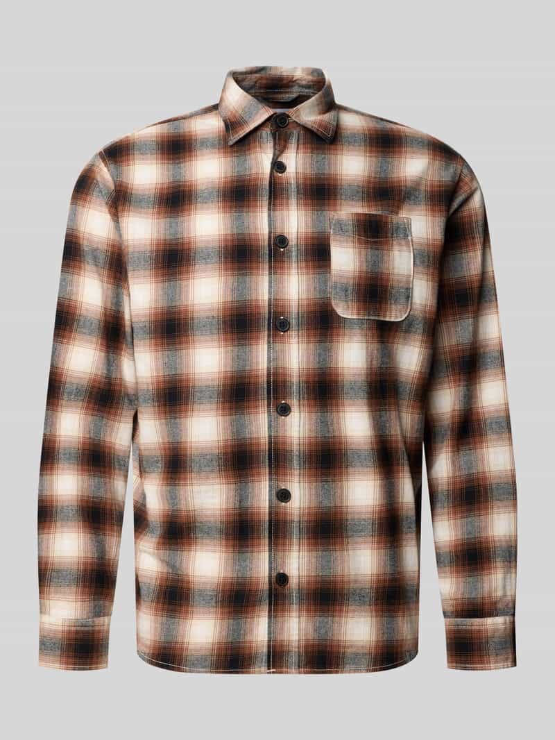 Regular fit vrijetijdsoverhemd van puur katoen model 'CAMDEN'