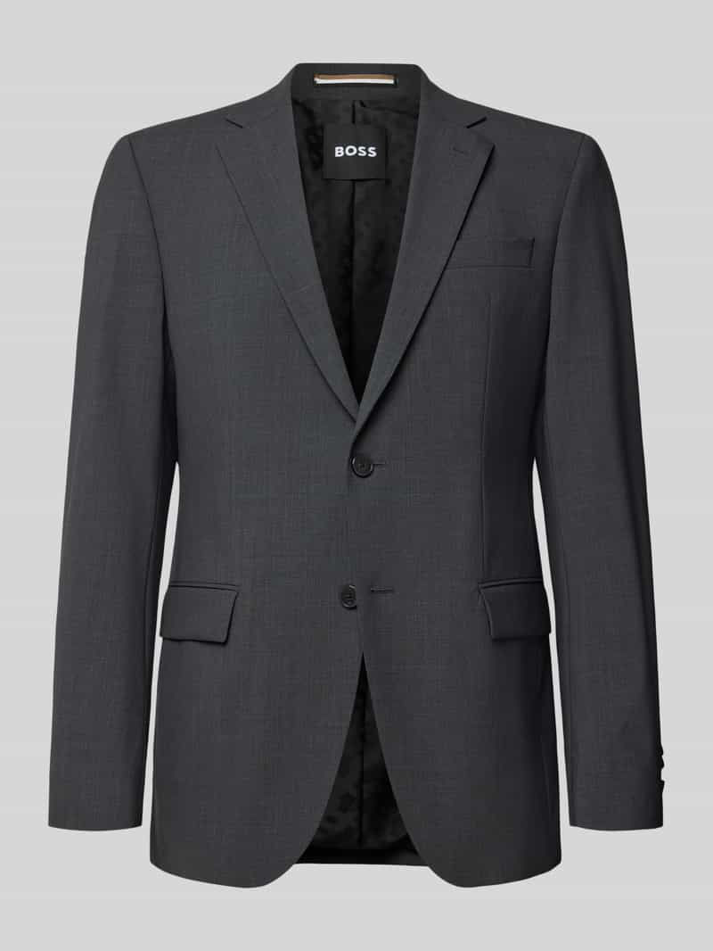 Boss Regular fit colbert van scheerwolmix model 'H-Jasper-MM-C-NF'