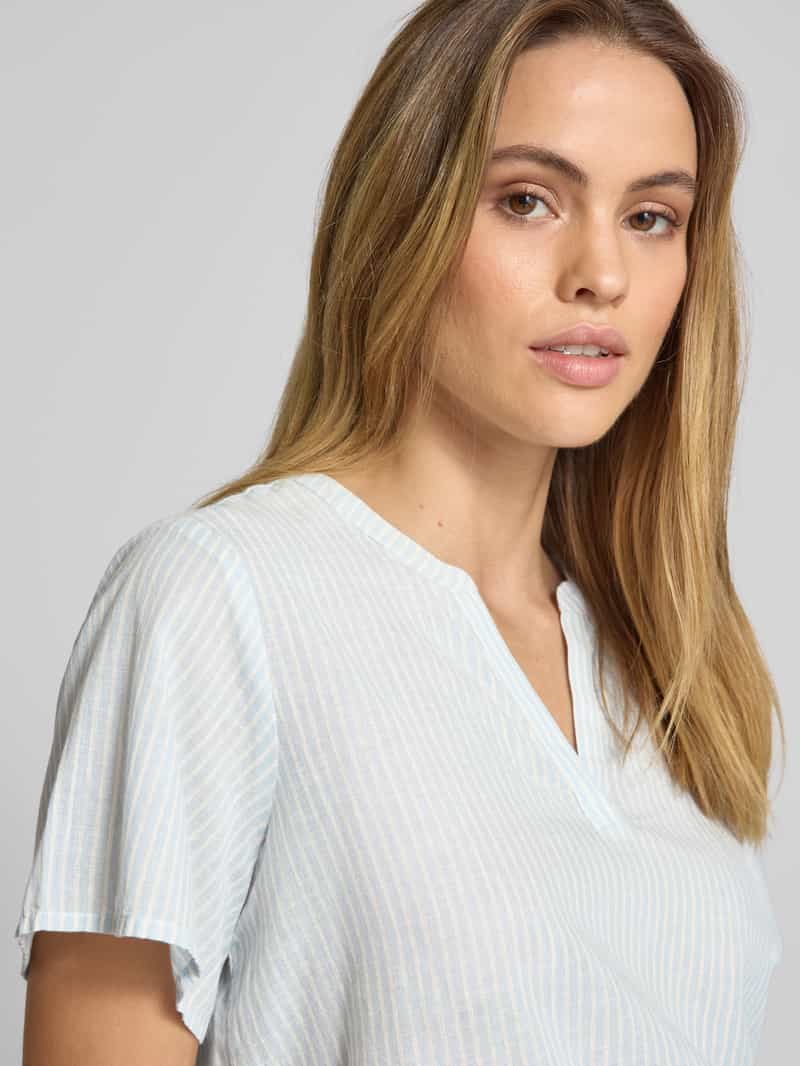 Vila Regular fit blouseshirt met tuniekkraag model 'RUMANA'