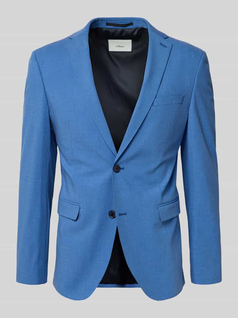 s.Oliver BLACK LABEL Slim fit colbert met viscose