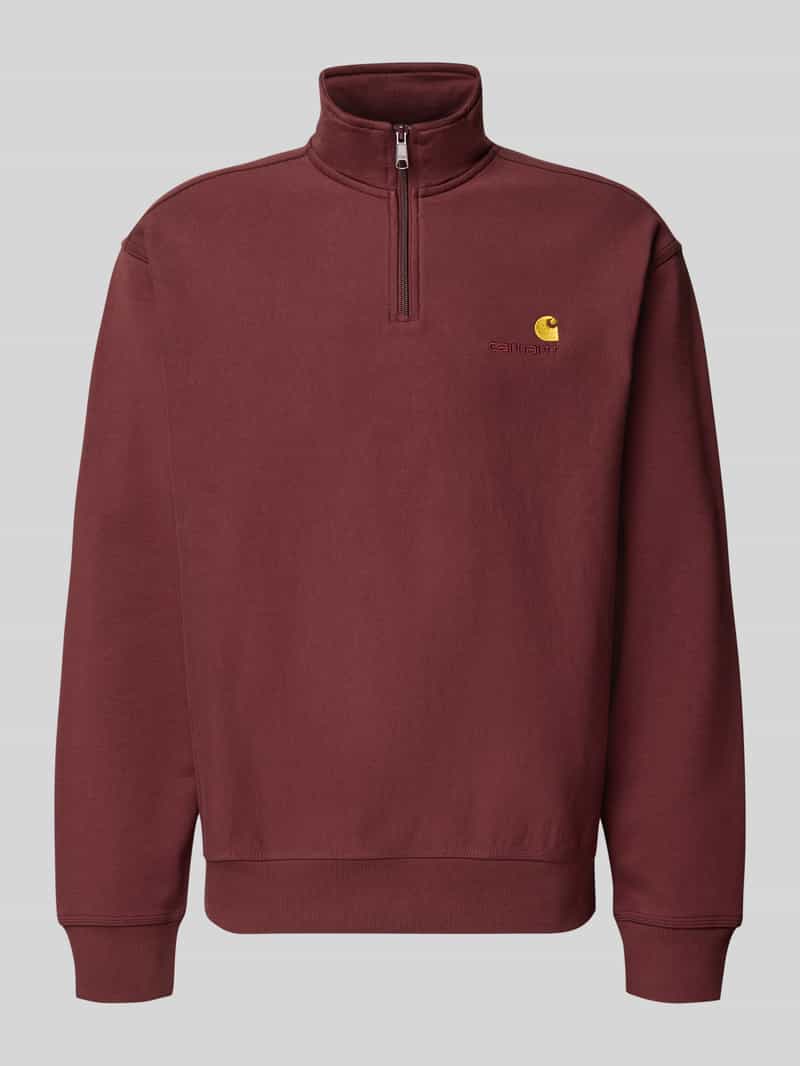 Carhartt Work In Progress relaxed fit sweatshirt van elastische materiaalmix