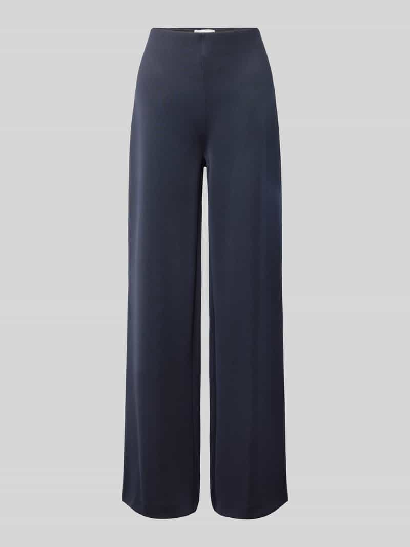 Christian Berg Woman Selection Straight leg stoffen broek met elastische band