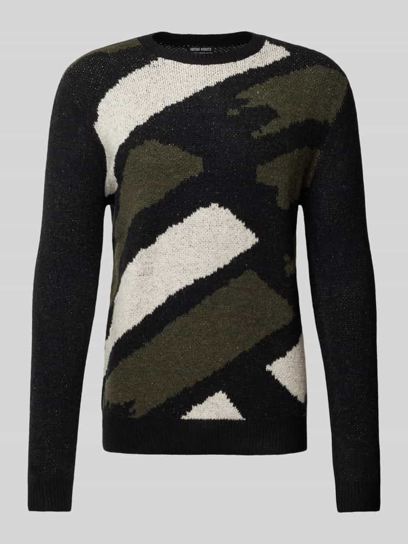 Antony Morato Gebreide pullover met ronde hals