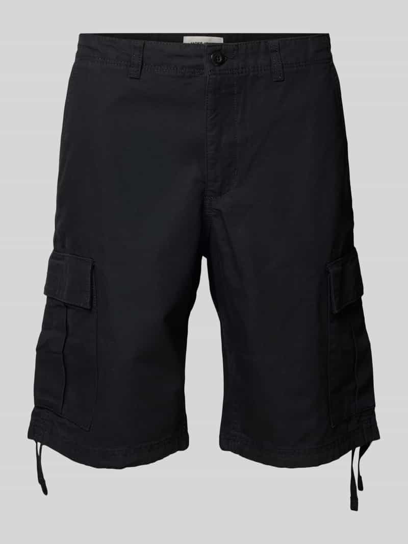 jack & jones Korte regular fit cargobroek met riemlussen model 'COLE BARKLEY'