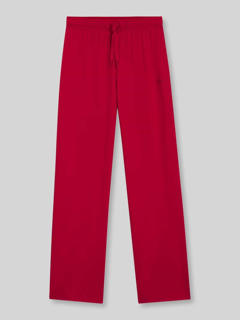 Boss Loose fit pyjamabroek van katoenmix