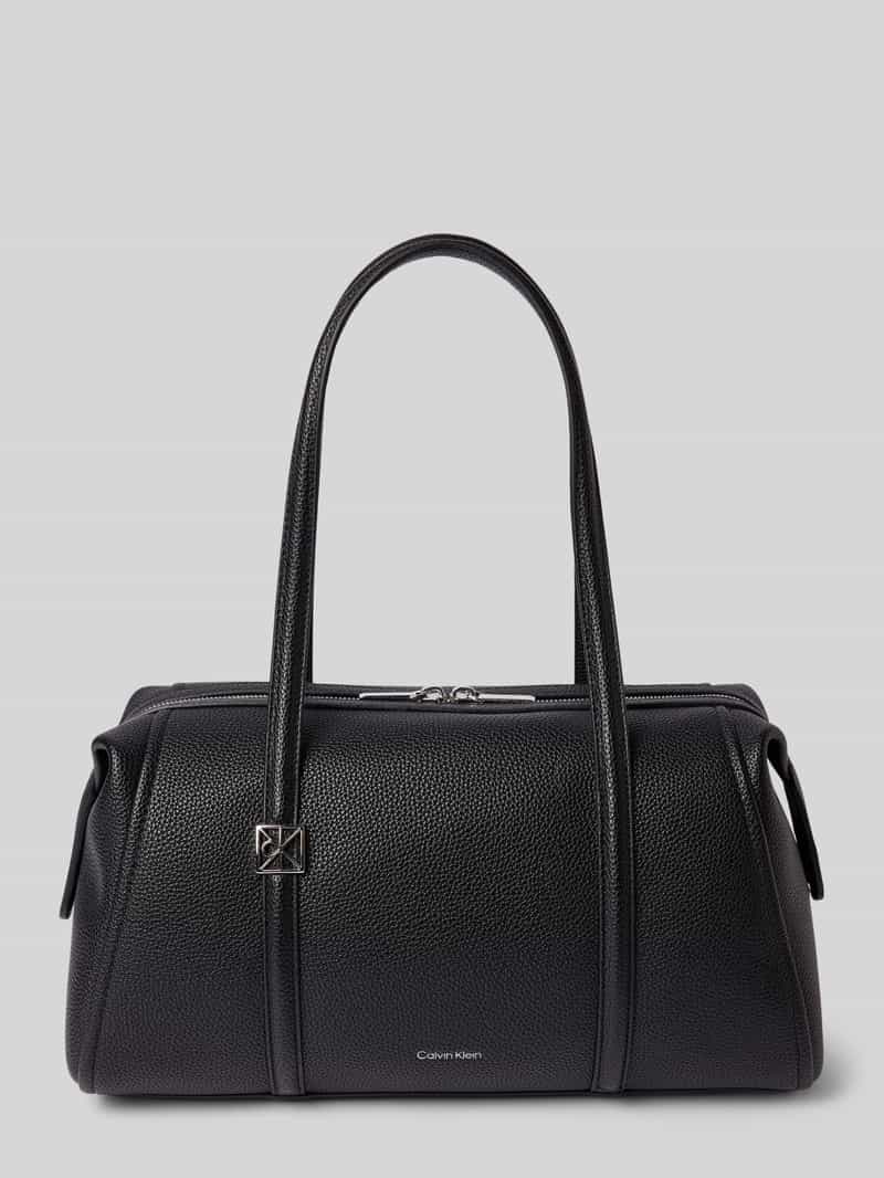 Handtas met Labeldetail