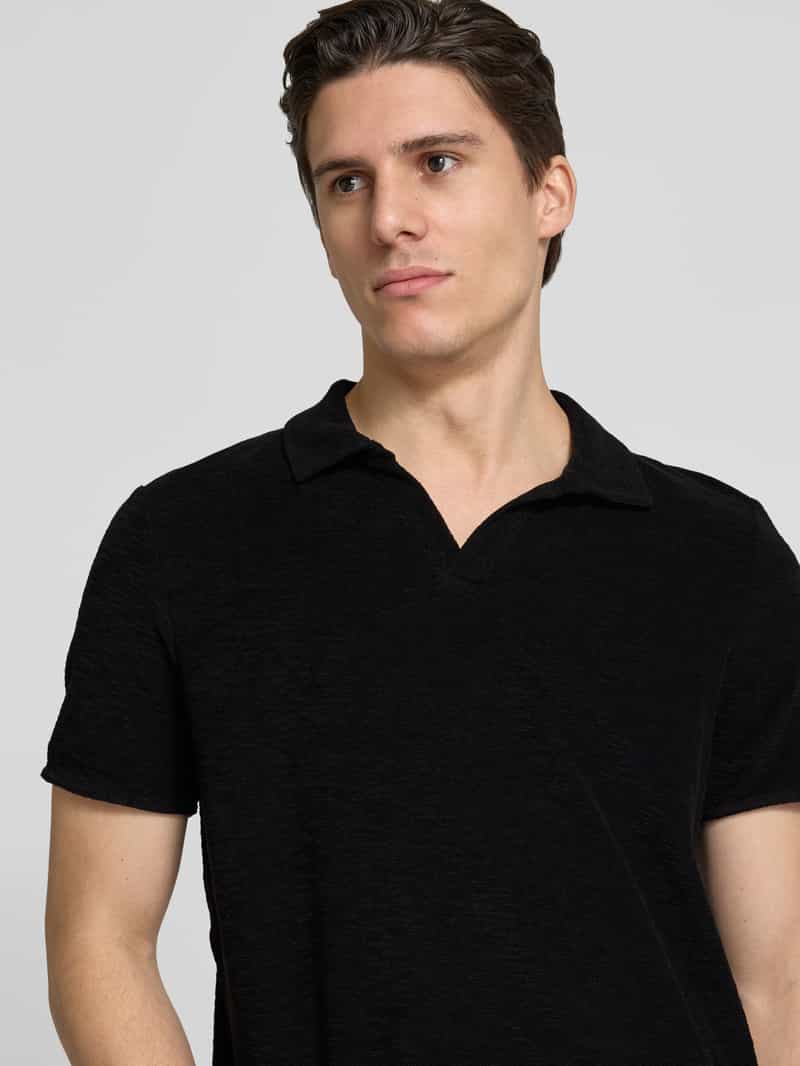 JOOP! JEANS Regular fit poloshirt met V-hals model 'Antal'
