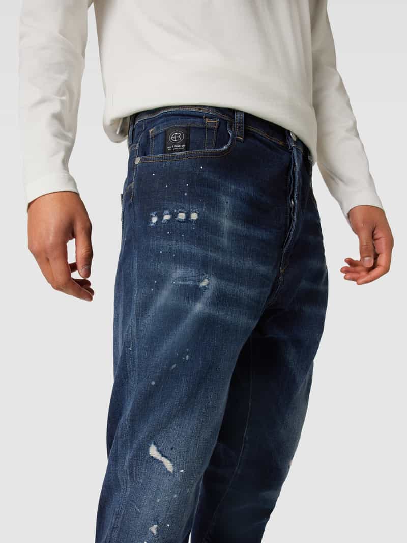 ELIAS RUMELIS Relaxed fit jeans in destroyed-look