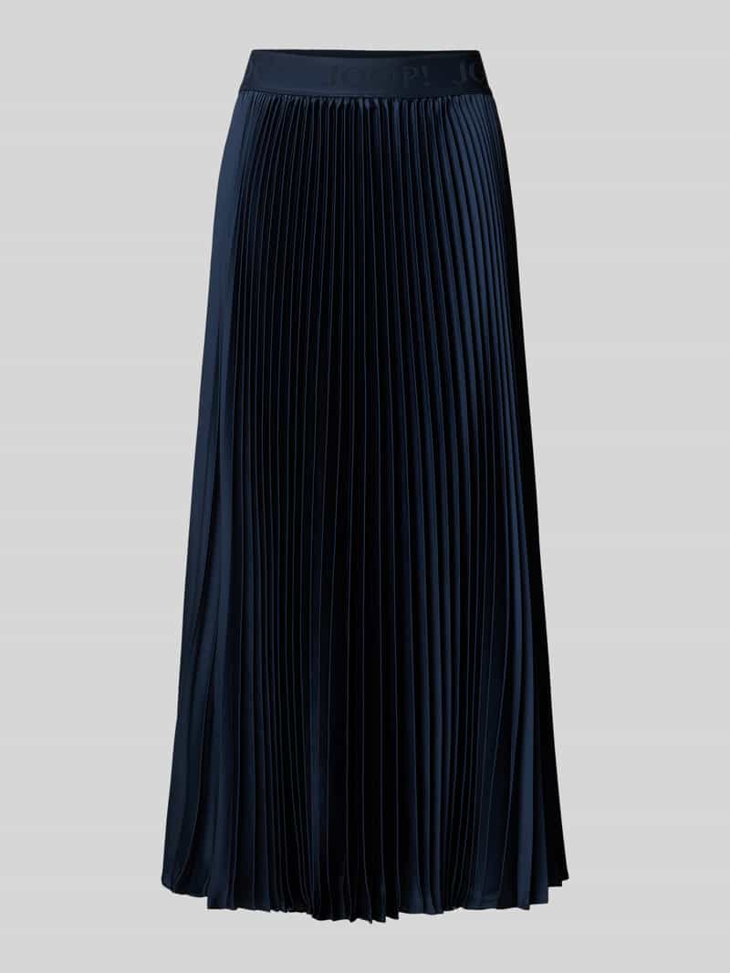 Joop! Midirok met elastische band met logo model 'Salma'