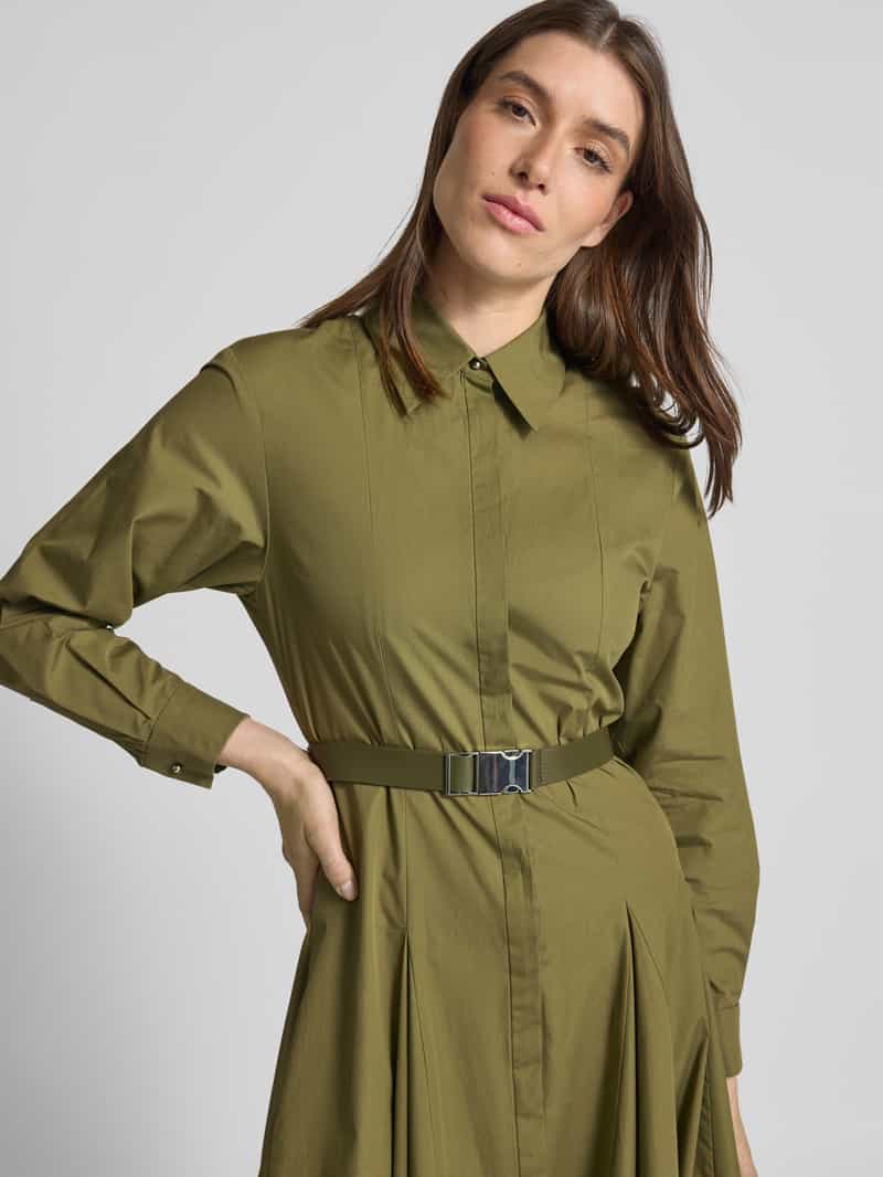 Max Mara Studio Overhemdjurk met tailleriem model 'DANCING'