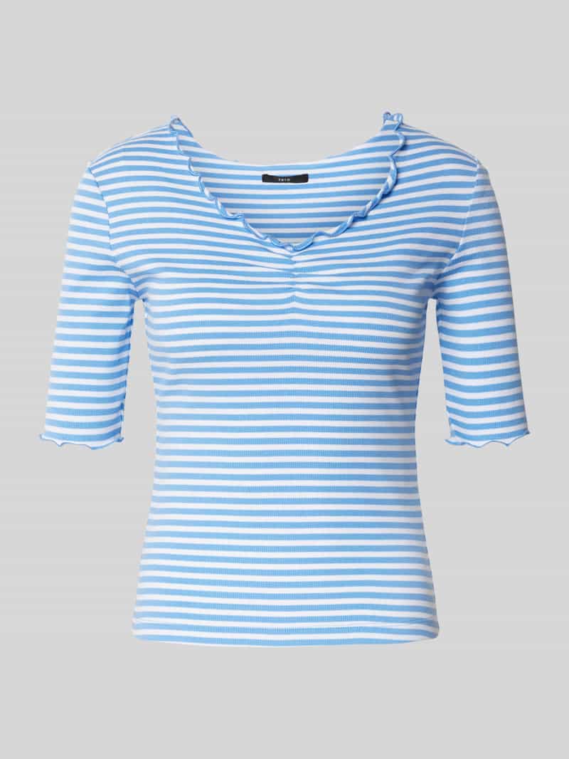 Zero T-shirt met V-hals