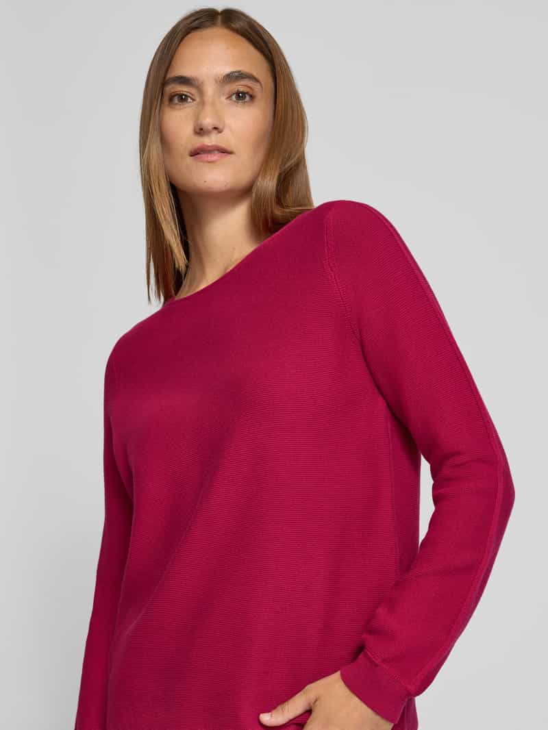 Christian Berg Woman Gebreide pullover met ribboorden