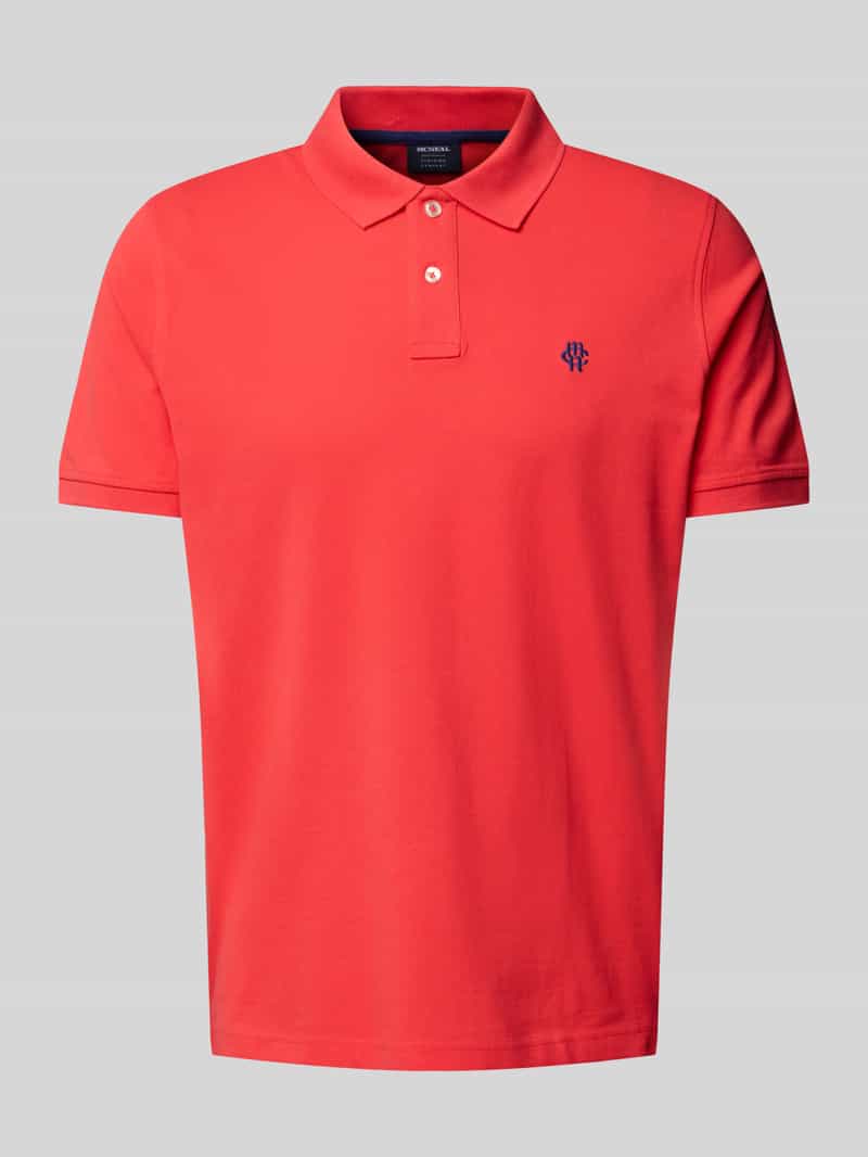 MCNEAL Regular fit poloshirt met labelstitching