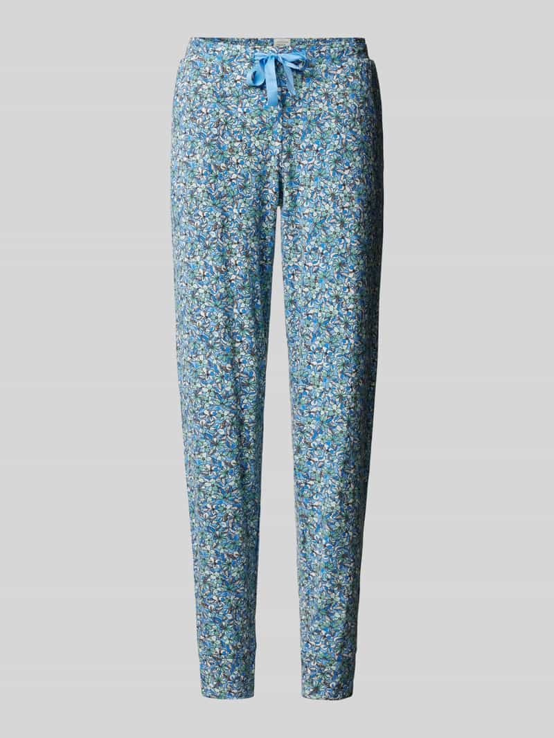 Schiesser Slim fit pyjamabroek met tunnelkoord