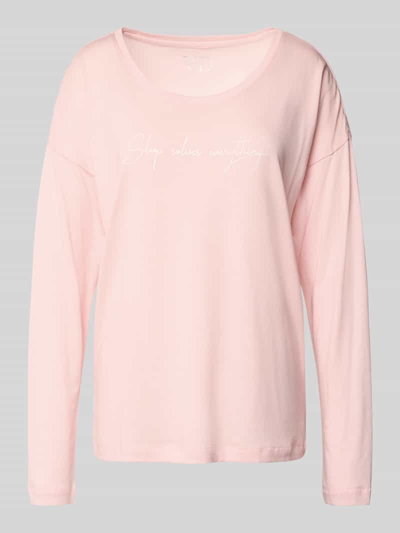 Lascana Shirt met lange mouwen en statementprint