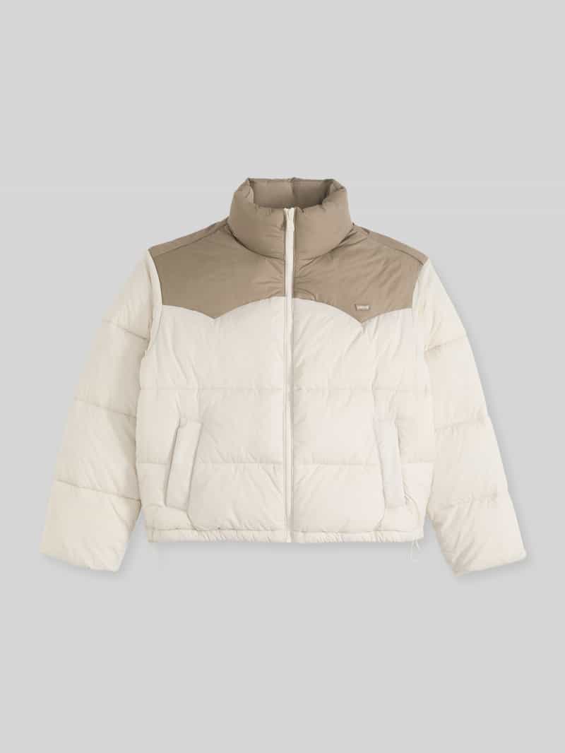 Levi's Regular fit gewatteerd jack met logodetail model 'PALMER'