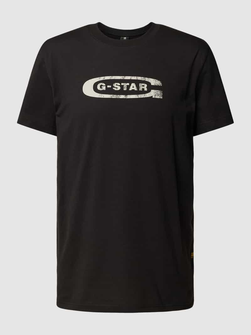 G-Star Raw T-shirt met labelprint