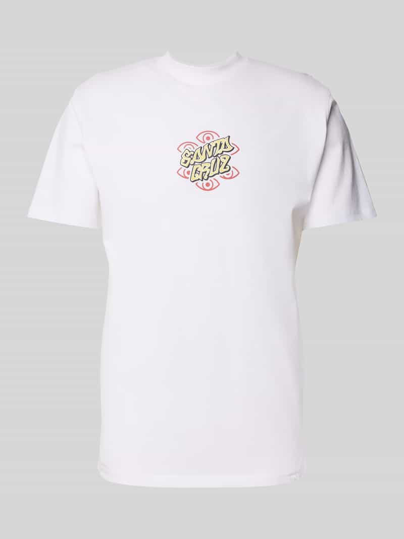 Santa Cruz T-shirt met labelprint