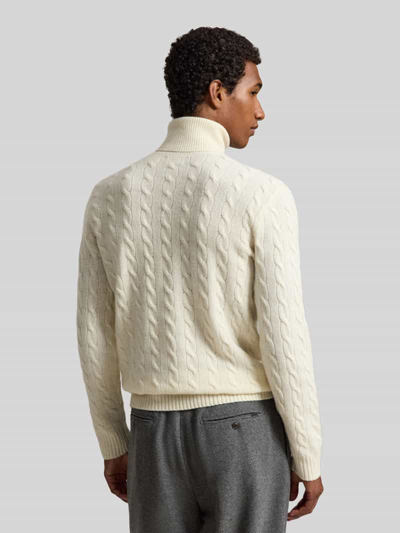 Polo Ralph Lauren pullover in Slim fit van mix van wol en kasjmier