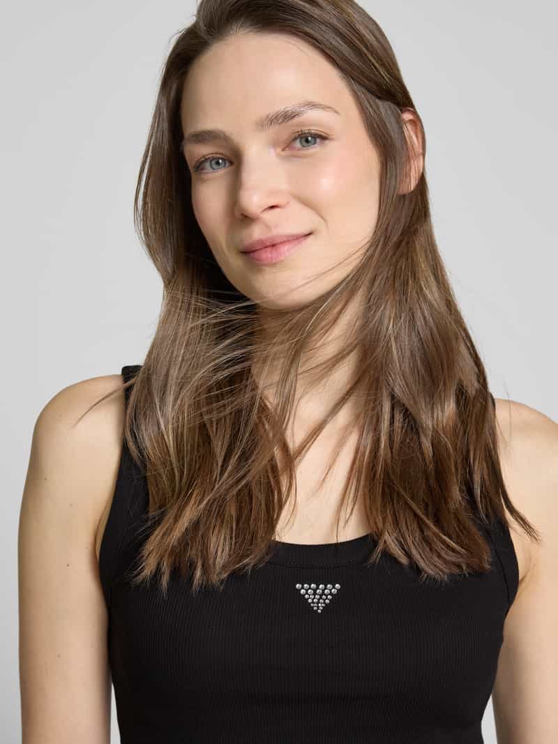 Guess Tanktop met labeldetail