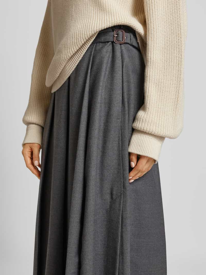 Weekend Max Mara Midirok met bandplooien