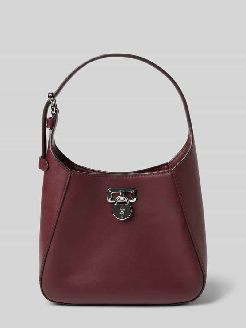 Lauren Ralph Lauren Handtas van rundleer met draagband