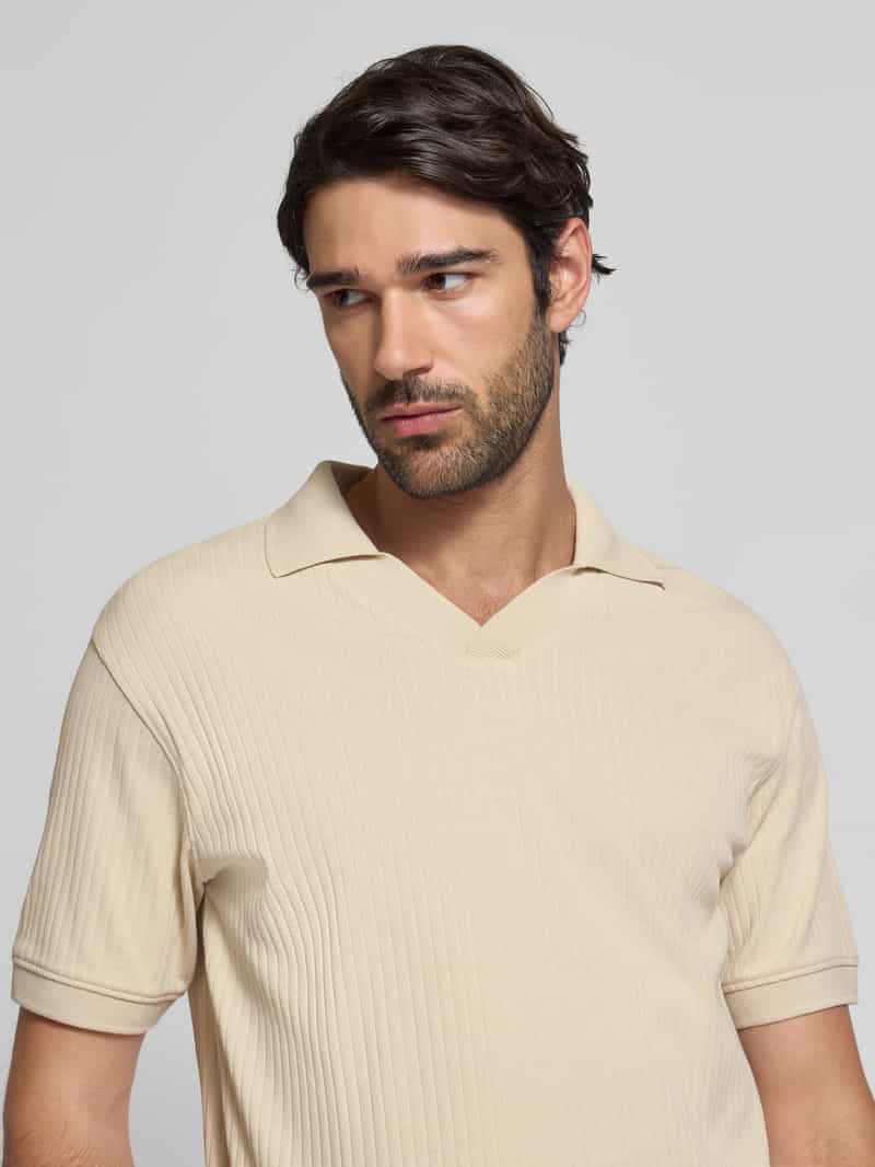 Selected Homme Regular fit poloshirt van katoenmix model 'TRISTAN'