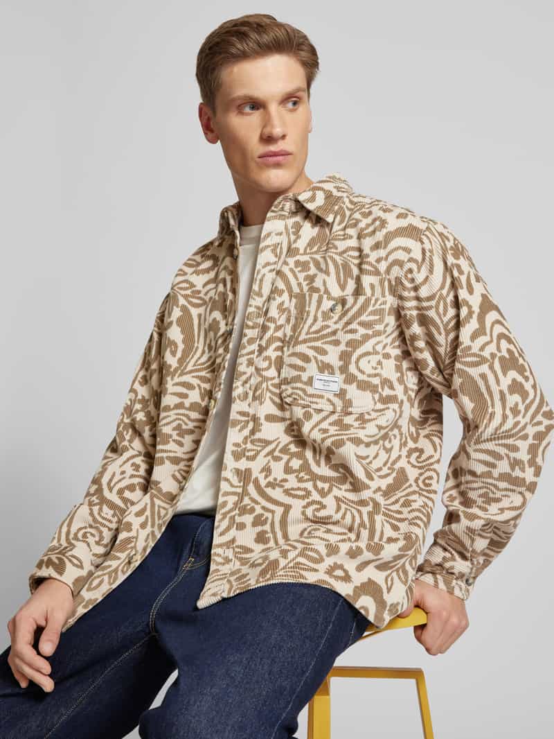 Only & Sons Regular fit ribcordoverhemd met kentkraag model 'BANKS'