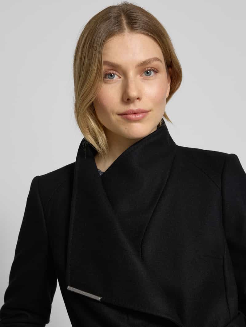Ted Baker Lange jas van wolmix met kasjmier