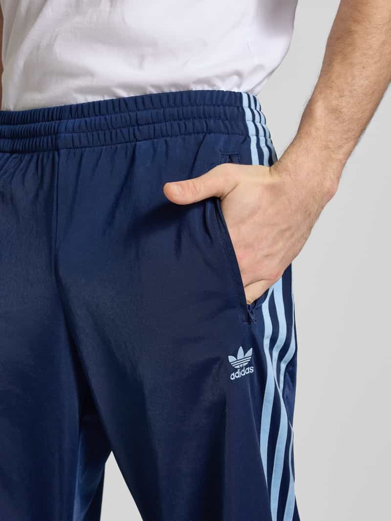 adidas Originals Straight leg trainingsbroek met labelstitching model 'FIREBIRD'