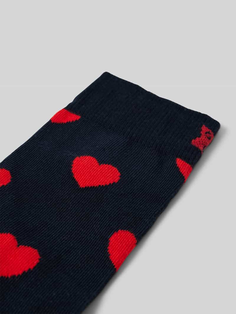 Happy Socks Sokken met stretch model 'Heart'