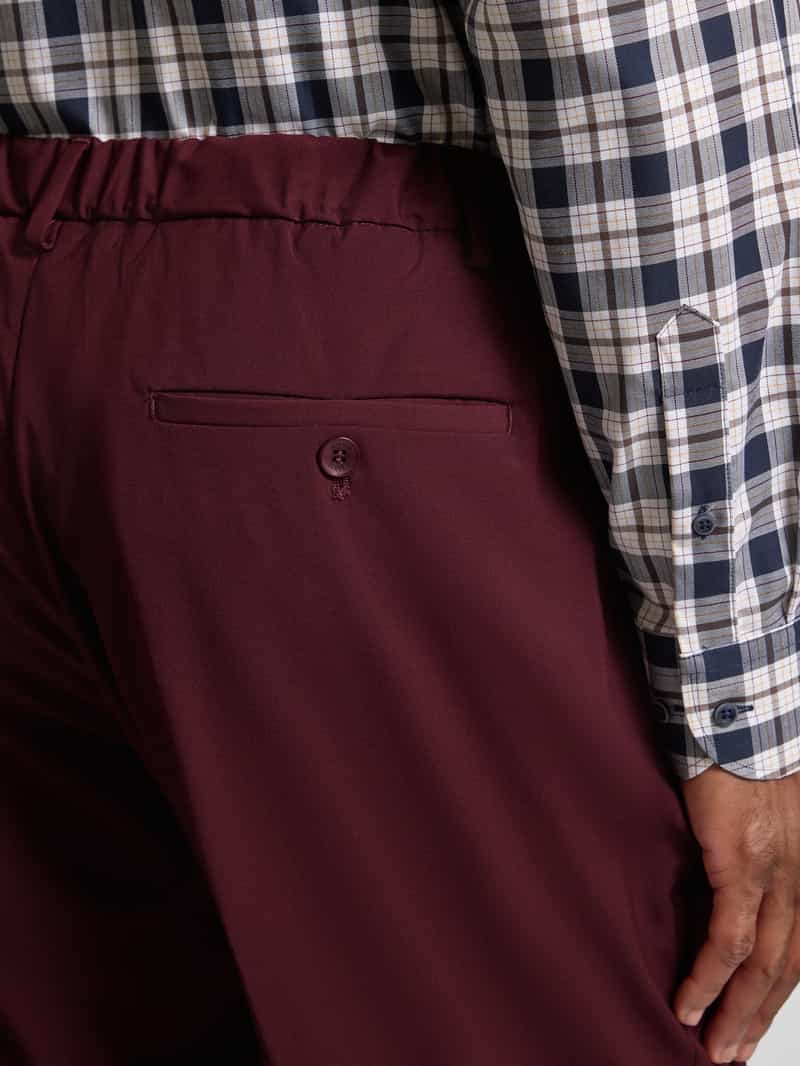 Antony Morato Slim fit stoffen broek met bandplooien model 'LUIS'