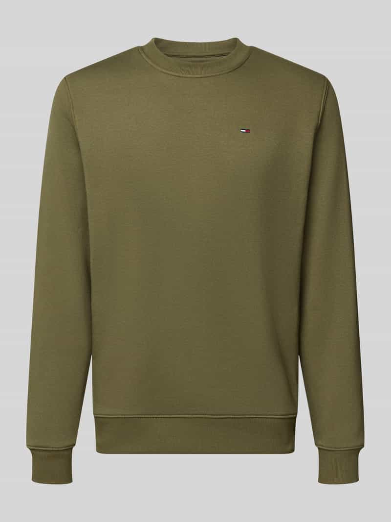 Tommy Jeans Regular fit sweatshirt van katoenmix