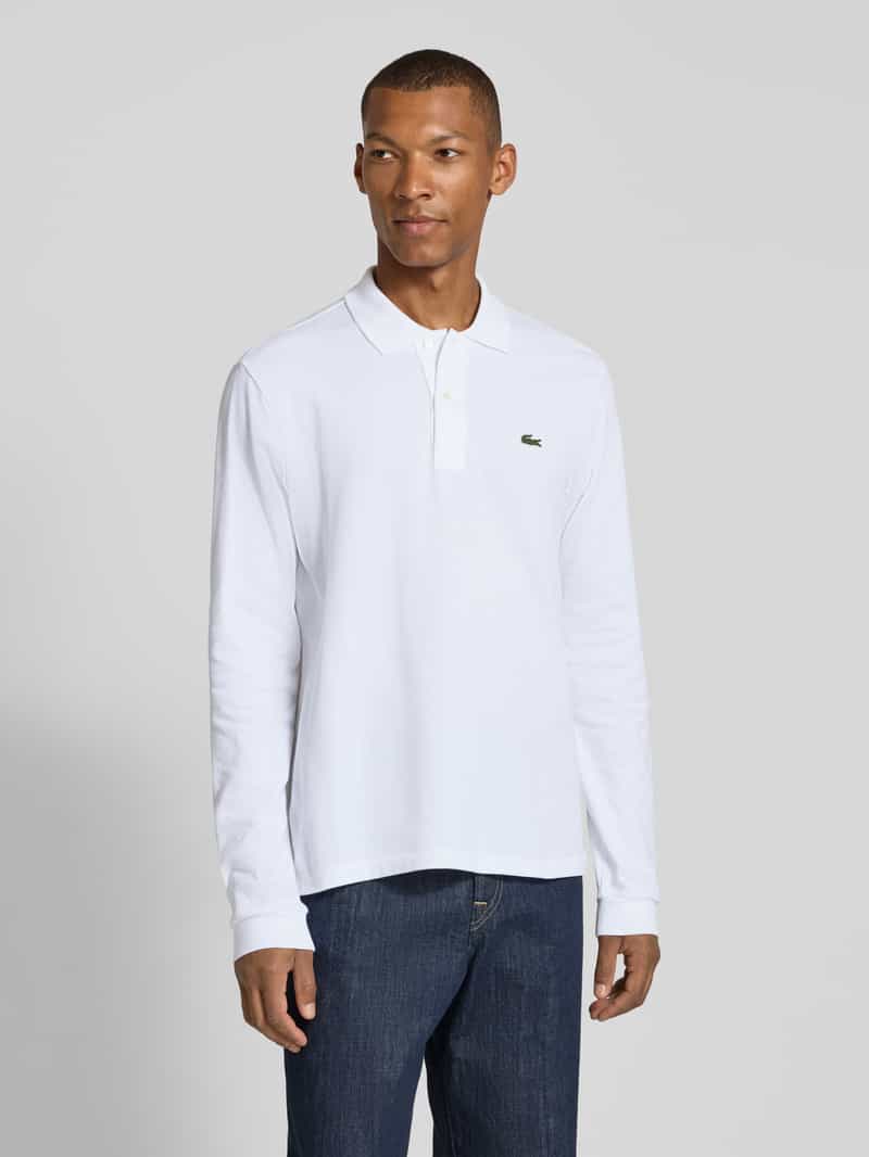 Lacoste regular fit poloshirt van puur katoen wit, foto 4